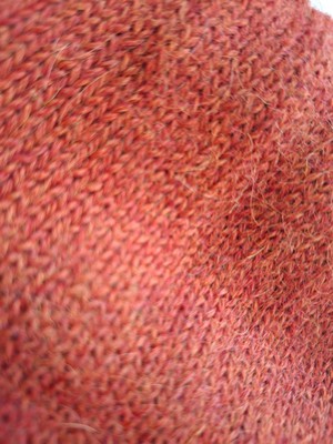 Knitted Hat for Kids | Rusty Orange | 100% Alpaca Wool from Yanantin Alpaca