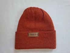 Knitted Hat for Kids | Rusty Orange | 100% Alpaca Wool via Yanantin Alpaca