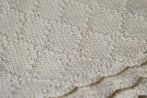 Baby Blanket | 100% Baby Alpaca Wool | Baby Vanilla from Yanantin Alpaca