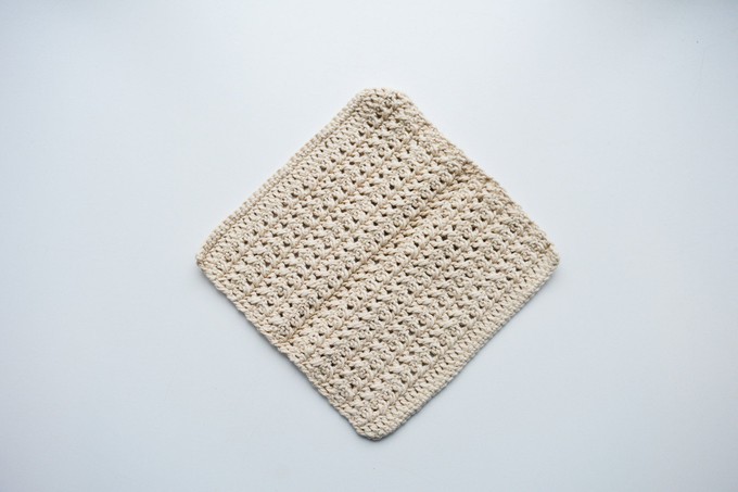 Face Cloth | Hand-Crocheted | 100% Organic Cotton from Yanantin Alpaca