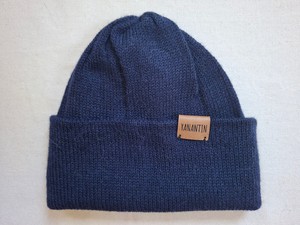 Knitted Hat for Kids | Navy Blue | 100% Alpaca Wool from Yanantin Alpaca