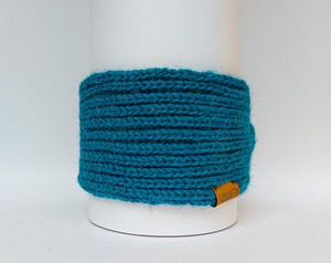 Knitted Headband | Ocean Blue | 100% Alpaca Wool from Yanantin Alpaca