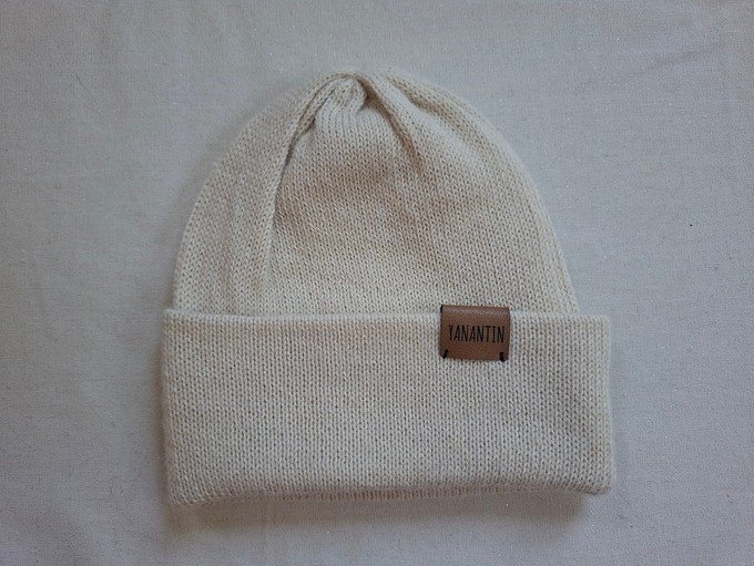 Knitted Hat for Kids | Vanilla White | 100% Alpaca Wool from Yanantin Alpaca