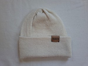 Knitted Hat for Kids | Vanilla White | 100% Alpaca Wool from Yanantin Alpaca