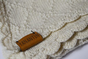 Baby Blanket | 100% Baby Alpaca Wool | Baby Vanilla from Yanantin Alpaca