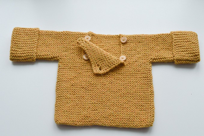 Baby Sweater | Baby Sun | 100% Baby Alpaca Wool | 6-12 Months from Yanantin Alpaca