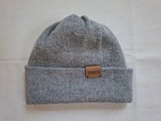 Knitted Hat for Kids | Silvery Grey | 100% Alpaca Wool via Yanantin Alpaca