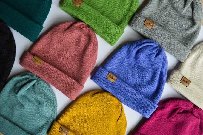 Knitted Hat | Lavender Fields | 100% Alpaca Wool from Yanantin Alpaca