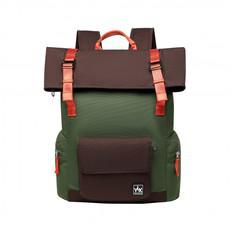 YLX Original Backpack 2.0 | Army Green & Dark Brown via YLX Gear