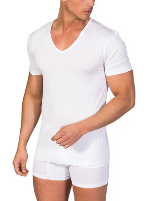 V-neck T-shirt mercerized cotton from ZD ZERO DEFECTS
