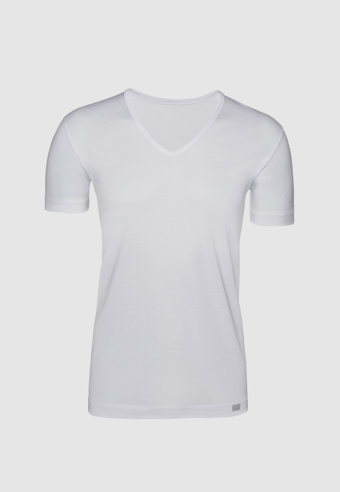 V-neck T-shirt mercerized cotton from ZD ZERO DEFECTS