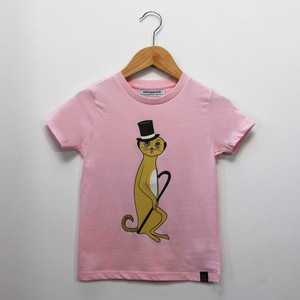 Kinder t-shirt ‘Stok-staartje’ – Pink from zebrasaurus