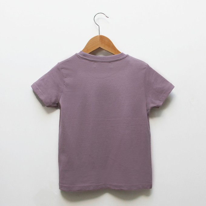 Kids t-shirt ‘Horse-d’oeuvre’ | Misty lilac from zebrasaurus