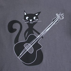 Kinder t-shirt ‘Django is worth the cat’ – Grey from zebrasaurus