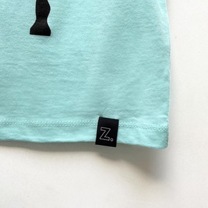 Kinder t-shirt ‘Horse-d’oeuvre’ | Aqua from zebrasaurus