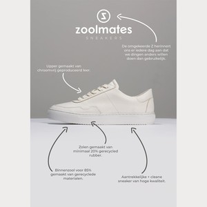 Sneaker man - TS01M - wit from Zoolmates