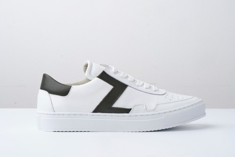 Sneaker man - HJ02M - donkergroen from Zoolmates