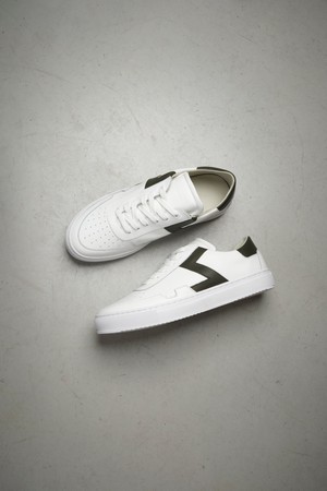 Sneaker man - HJ02M - donkergroen from Zoolmates