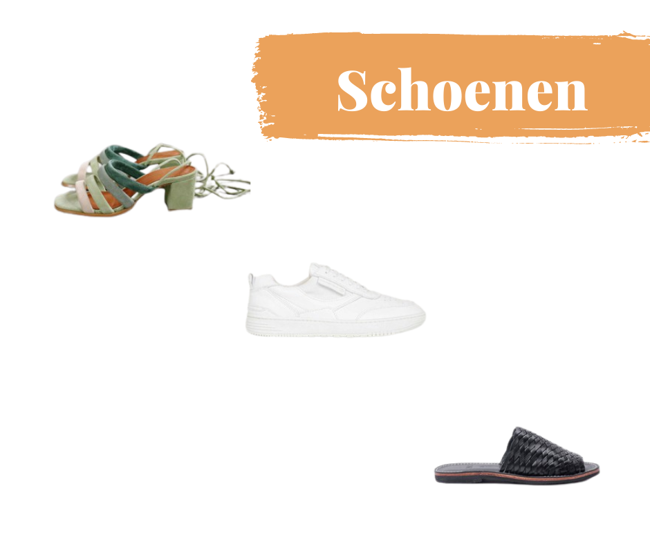 Schoenen Capsule Wardrobe Zomer 2021