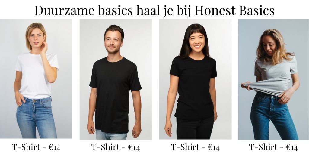 T-shirt adv Honest Basics