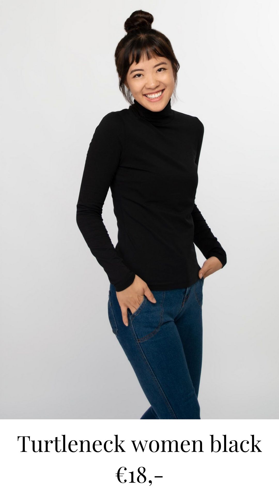 honest basics turtleneck