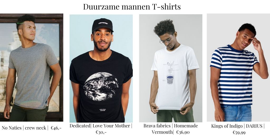 duurzame t-shirts mannen