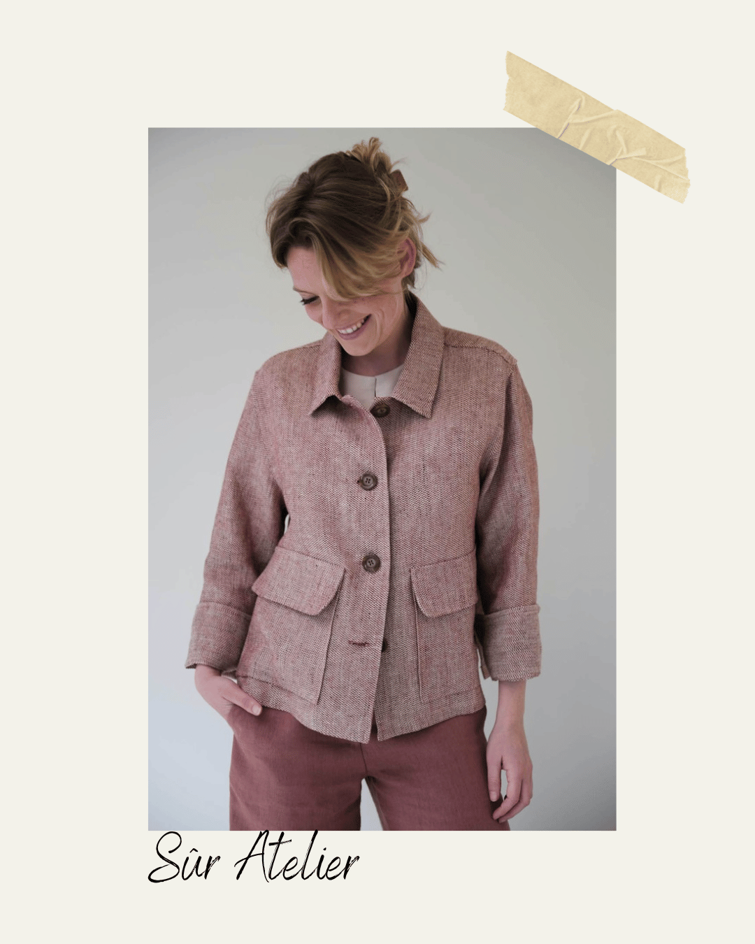 Linnen blazer van Sûr Atelier